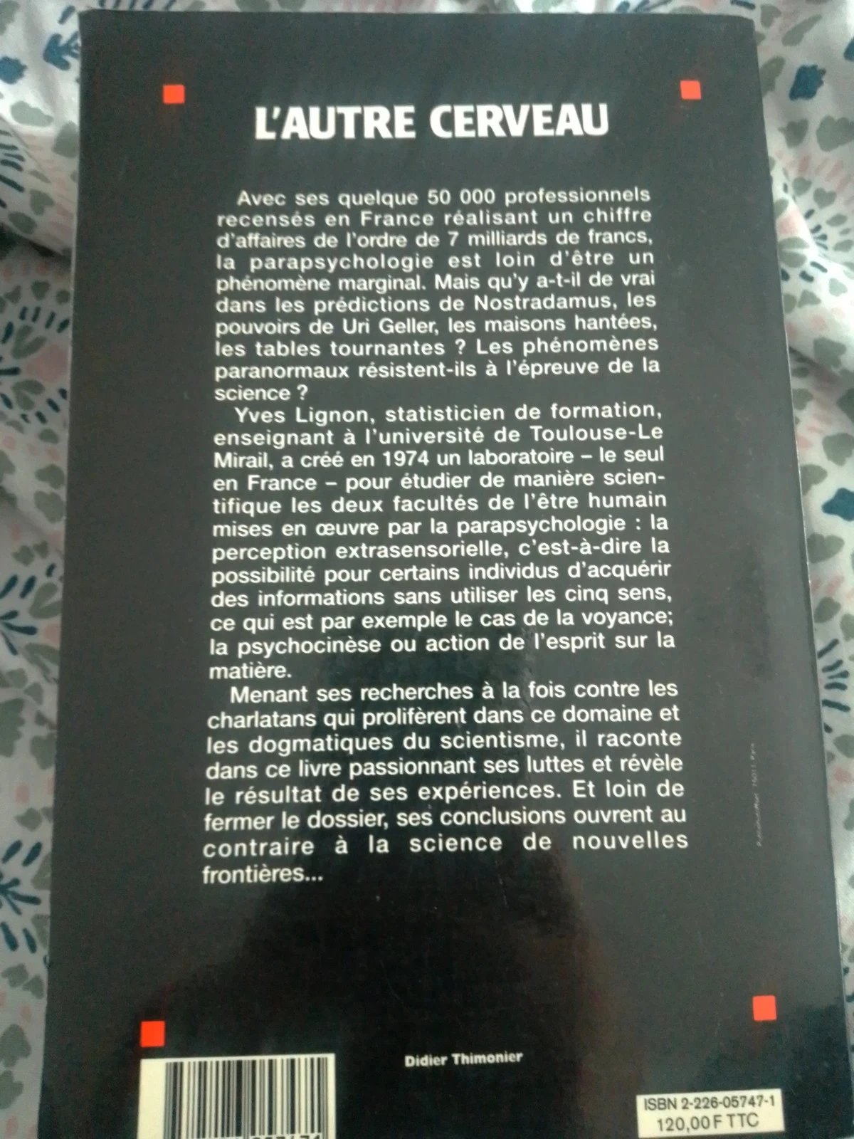 O outro cérebro Yves Lignon parapsicologia – photo 2